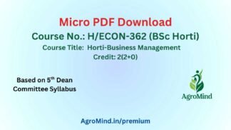 H/ECON-362 (BSc Horti) Micro PDF