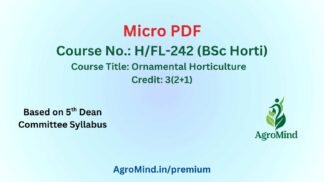 H/FL-242 (BSc Horti) Micro PDF