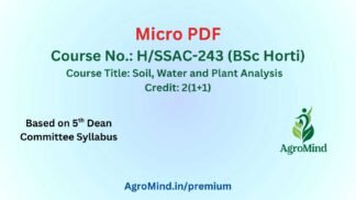 H/SSAC-243 (BSc Horti) Micro PDF