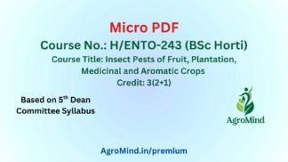 H/ENTO-243 (BSc Horti) Micro PDF