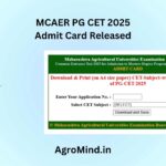 MCAER PG CET 2025 Admit Card Released, Download Now