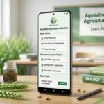 AgroMind Android App Launch - Agriculture Notes, PYQs, and Mock Tests